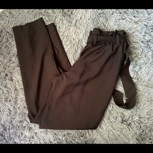 J Crew Paper bag waist pants
